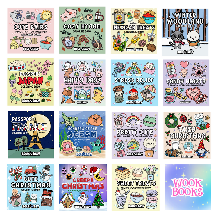 Wook Books Coloring Books