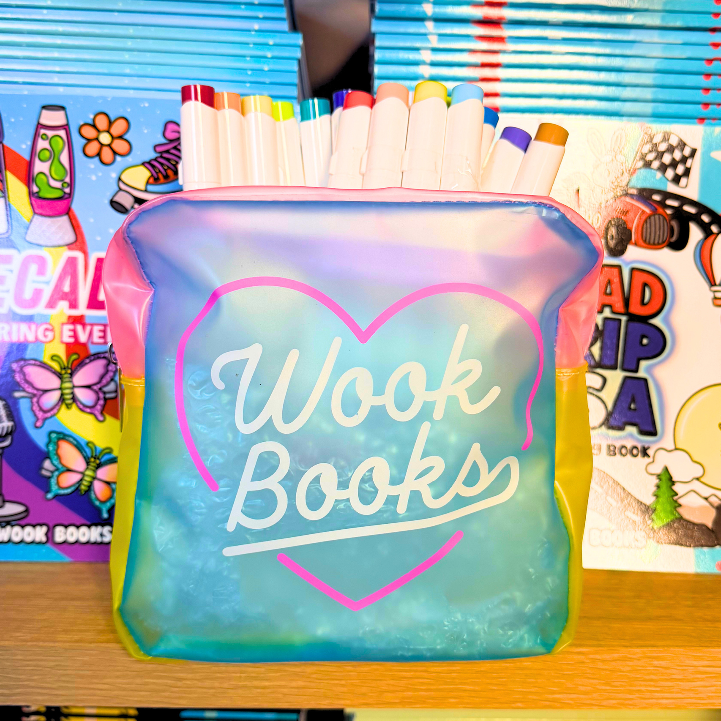 Wook Books Retro Marker Bag