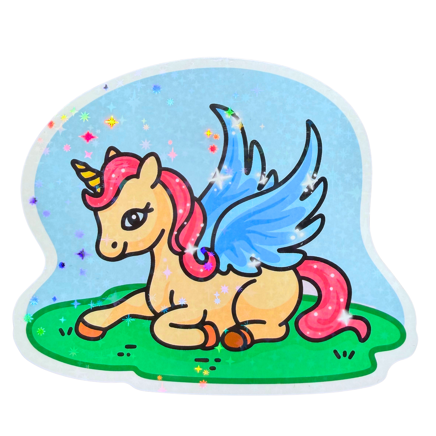 015 Pegasus Holographic Jumbo Sticker