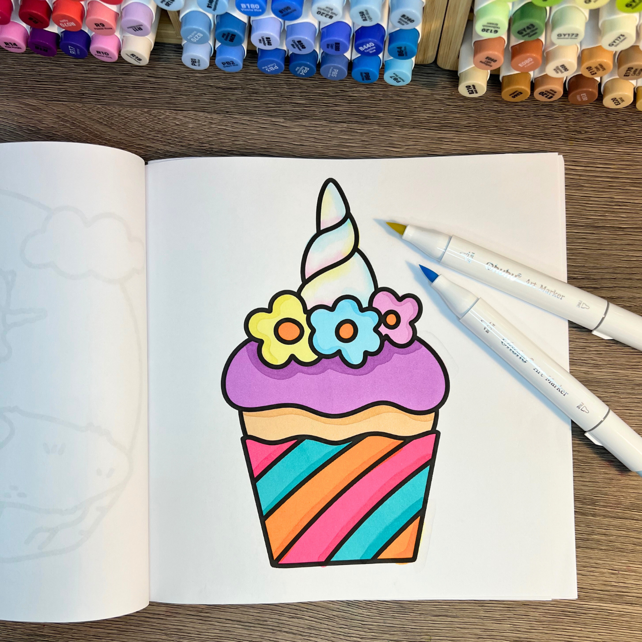 Coloring Mat & Book Bundle – The Complete Wook Books Coloring Experience!