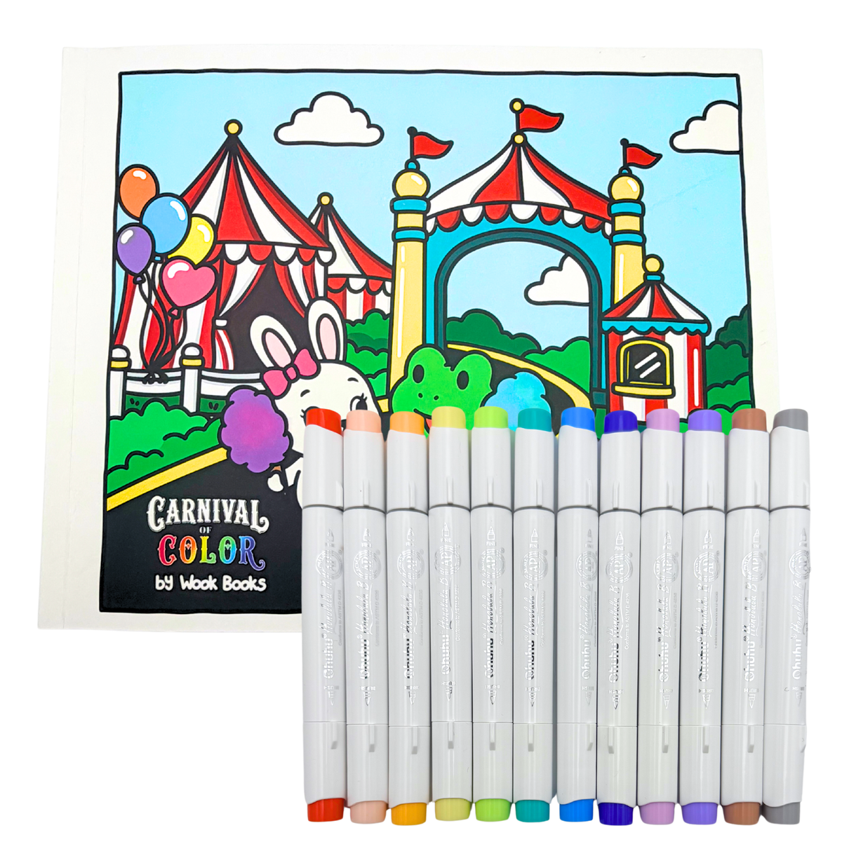 Carnival of Color Premium Coloring Book