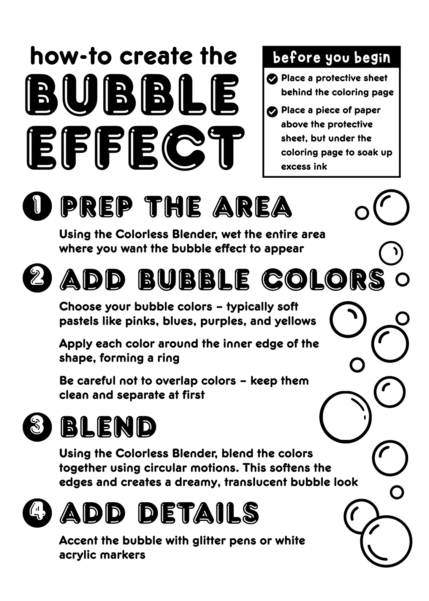 Ohuhu Alcohol Marker Bubble Kit