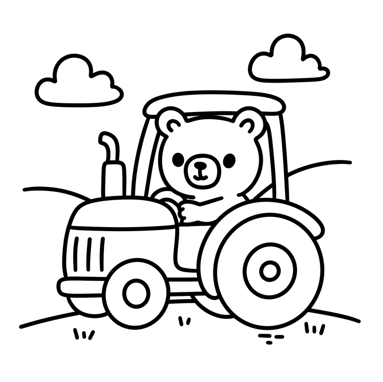 Cozy Farm Dayz Coloring Book & Reusable Protective Sheet