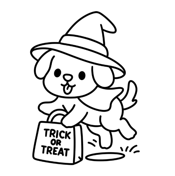 Halloween Dayz Coloring Book & Reusable Protective Sheet