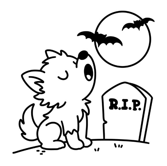 Halloween Dayz Coloring Book & Reusable Protective Sheet