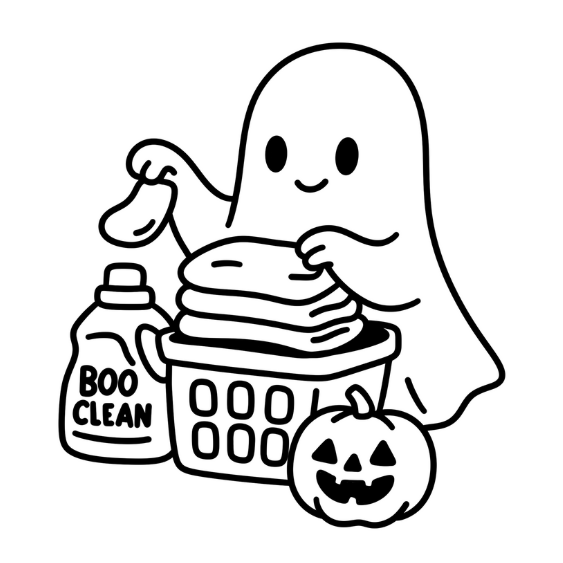 Halloween Dayz Coloring Book & Reusable Protective Sheet