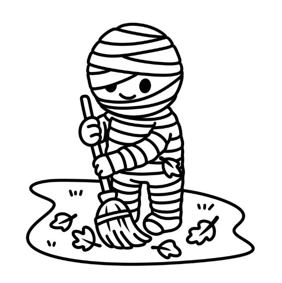 Halloween Dayz Coloring Book & Reusable Protective Sheet