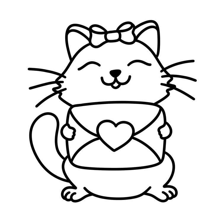Candy Hearts Coloring Book & Reusable Protective Sheet
