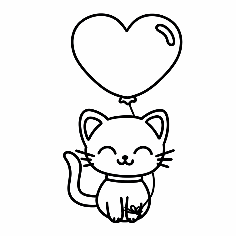 Candy Hearts Coloring Book & Reusable Protective Sheet