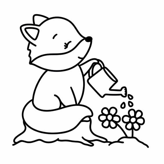 Spring Dayz Coloring Book & Reusable Protective Sheet