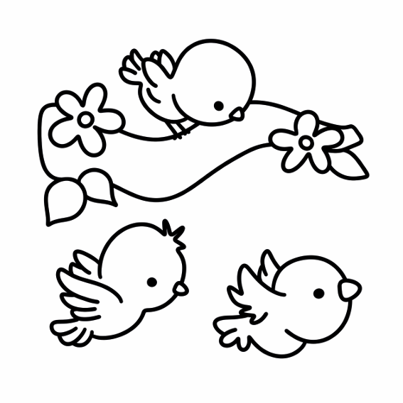 Spring Dayz Coloring Book & Reusable Protective Sheet