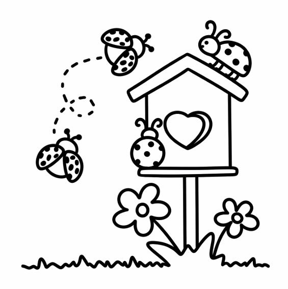 Spring Dayz Coloring Book & Reusable Protective Sheet