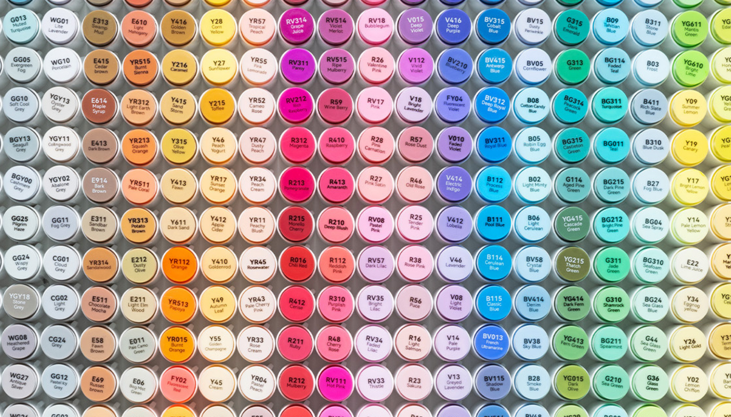 Build Your Own Alcohol Marker Palette