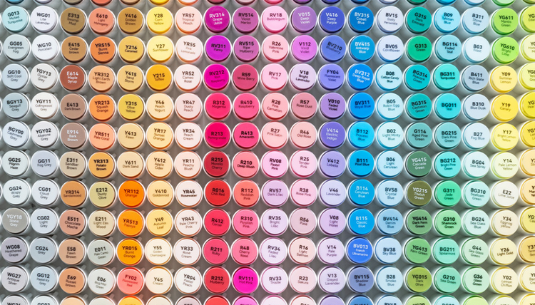 Build Your Own Alcohol Marker Palette