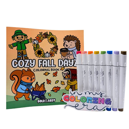 Cozy Fall Dayz – Curated Coloring Bundle