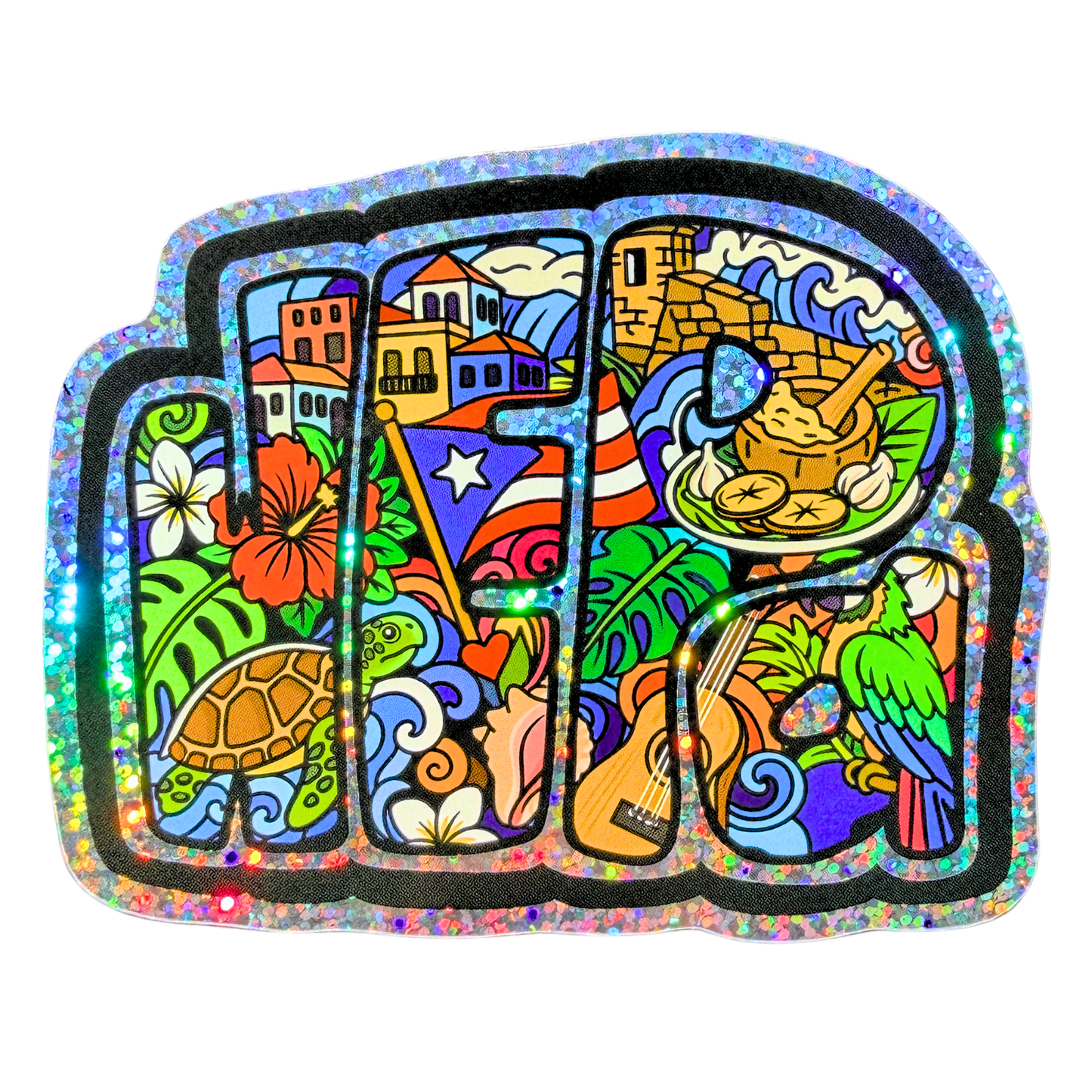 025 WEPA Holographic Jumbo Sticker