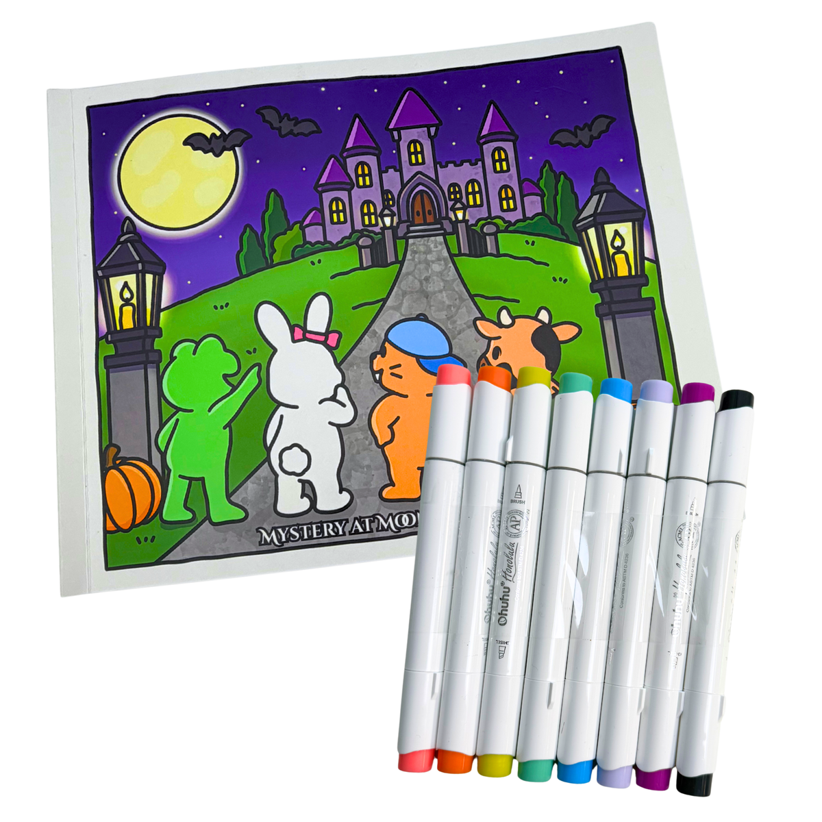 Moonstone Manor Premium Coloring Book