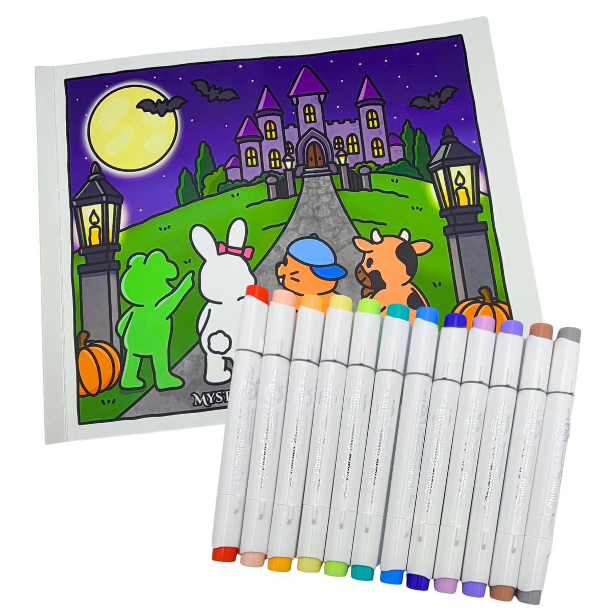 Moonstone Manor Premium Coloring Book