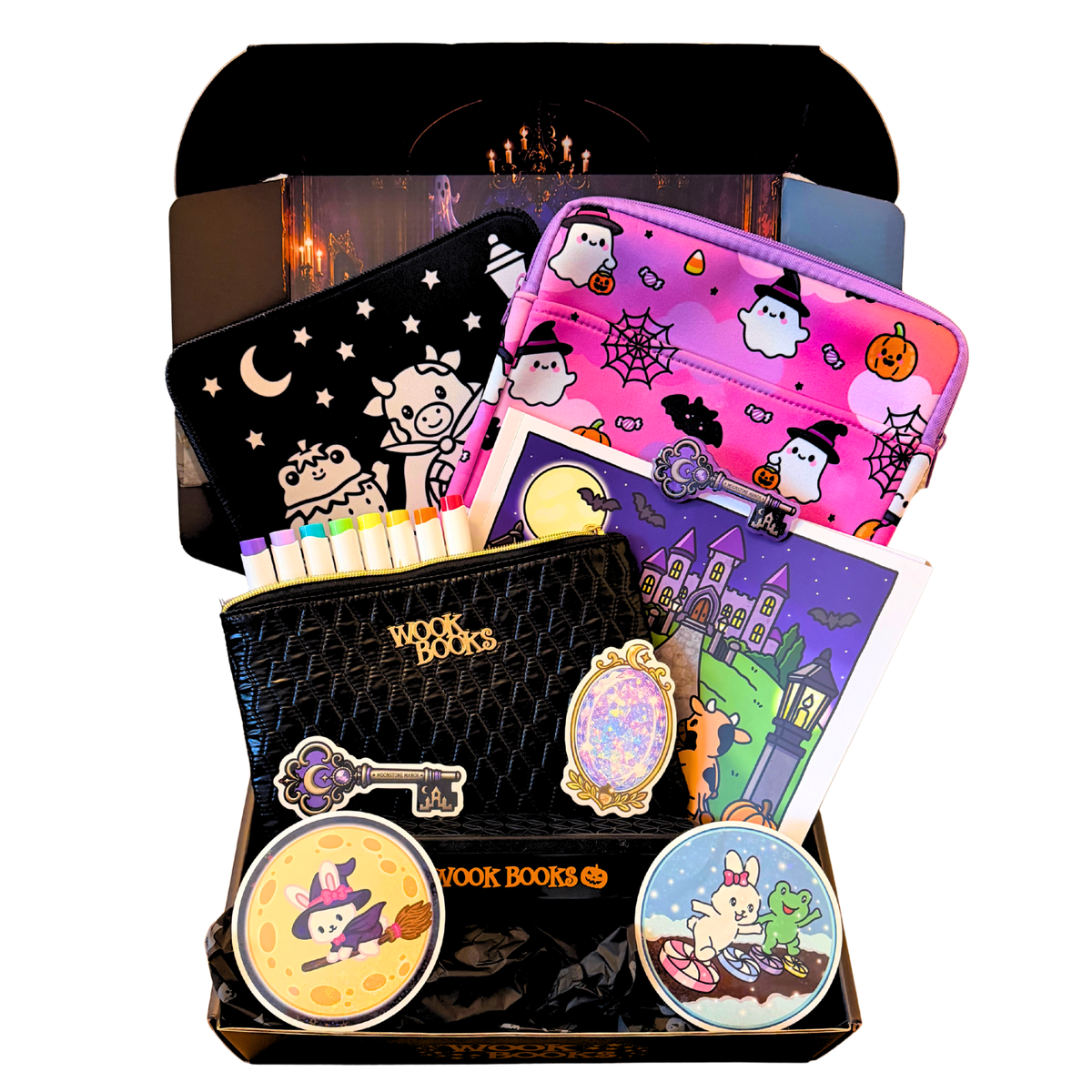 Moonstone Manor Mystery Collection – Limited Edition Coloring Book Event Box