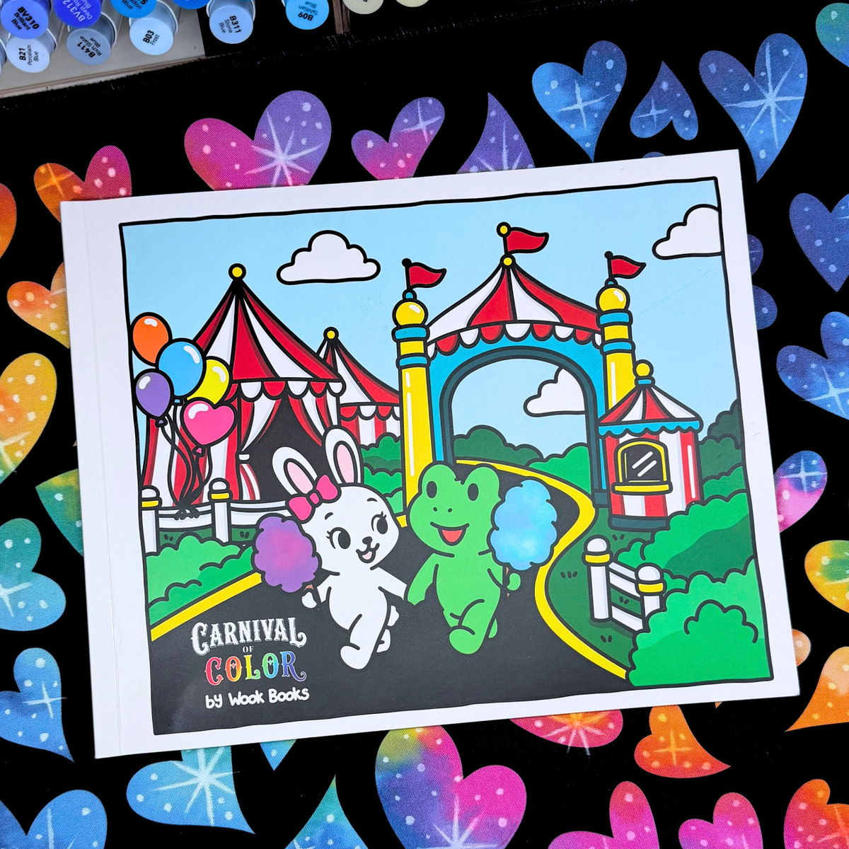 Carnival of Color Premium Coloring Book