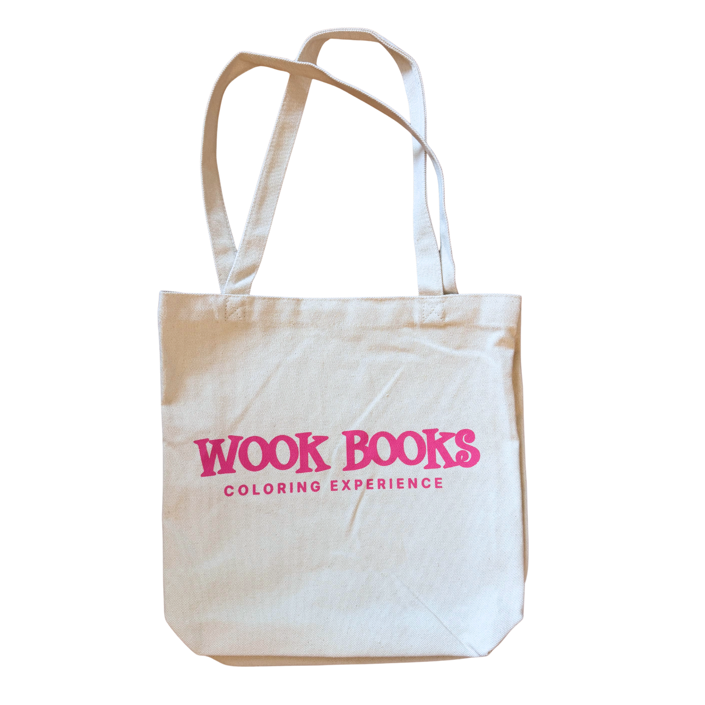 Wook Books Coloring Experience Canvas Tote