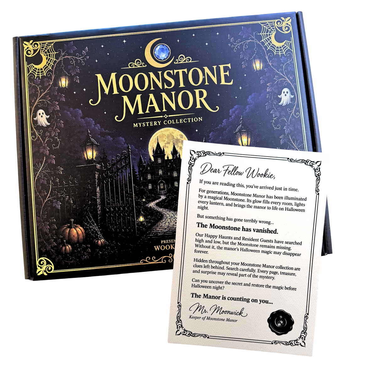 Moonstone Manor Mystery Collection – Limited Edition Coloring Book Event Box