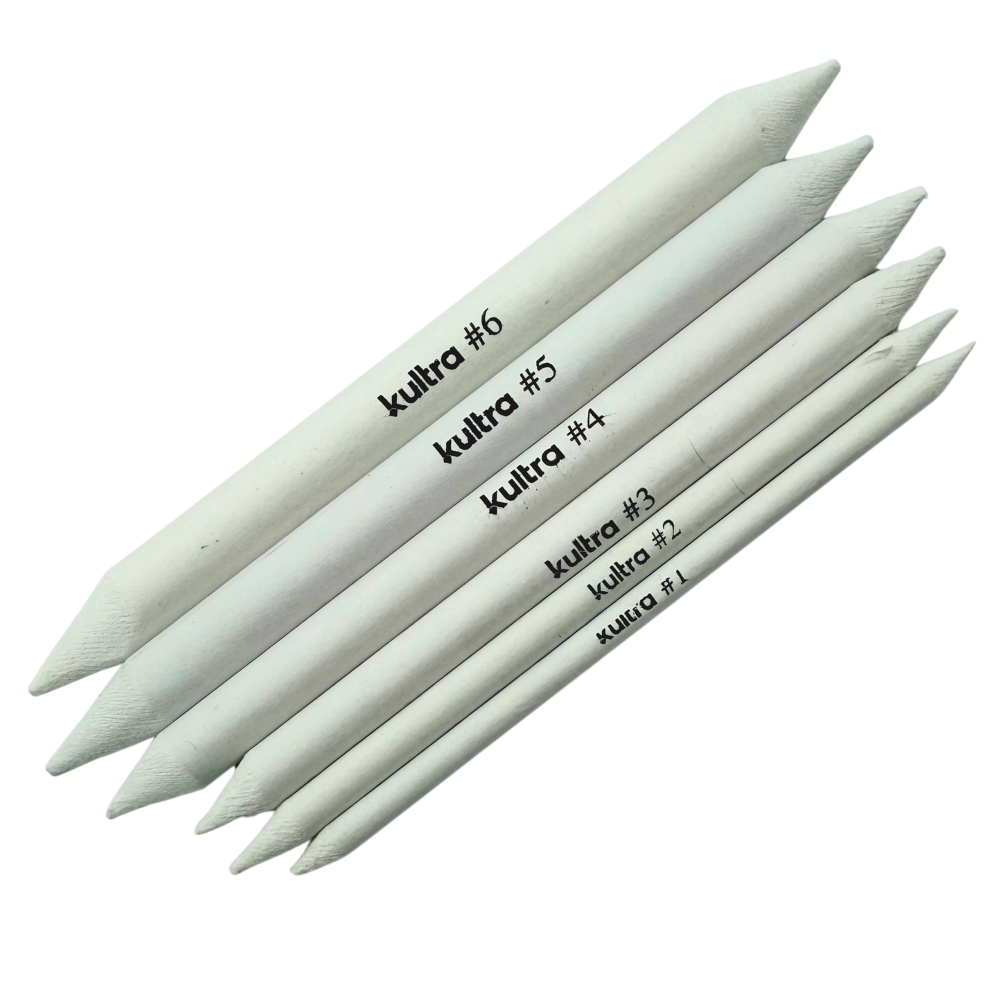 Kultra White Charcoal Pencil Set