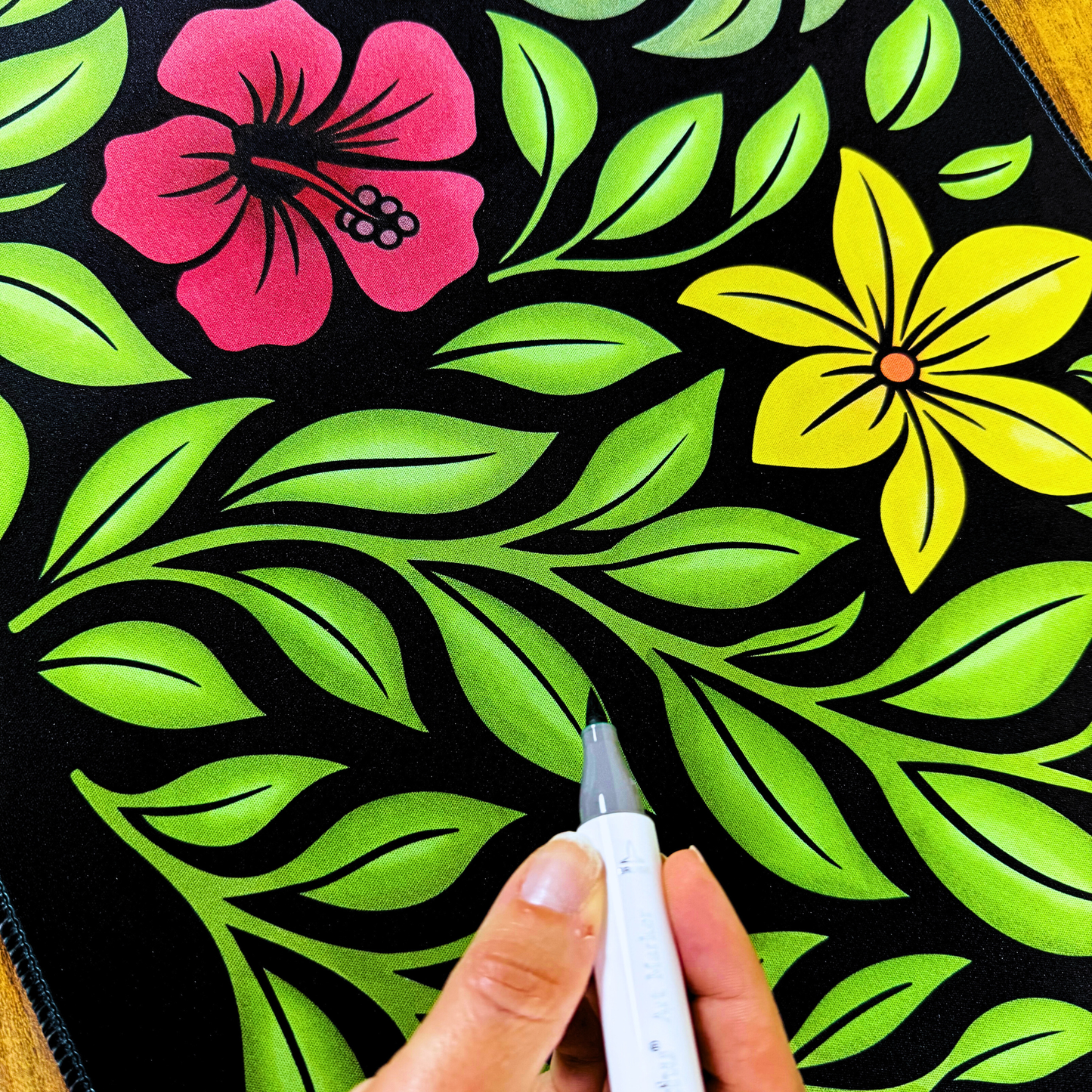 Color Your World Desk Coloring Mats by Wook Books