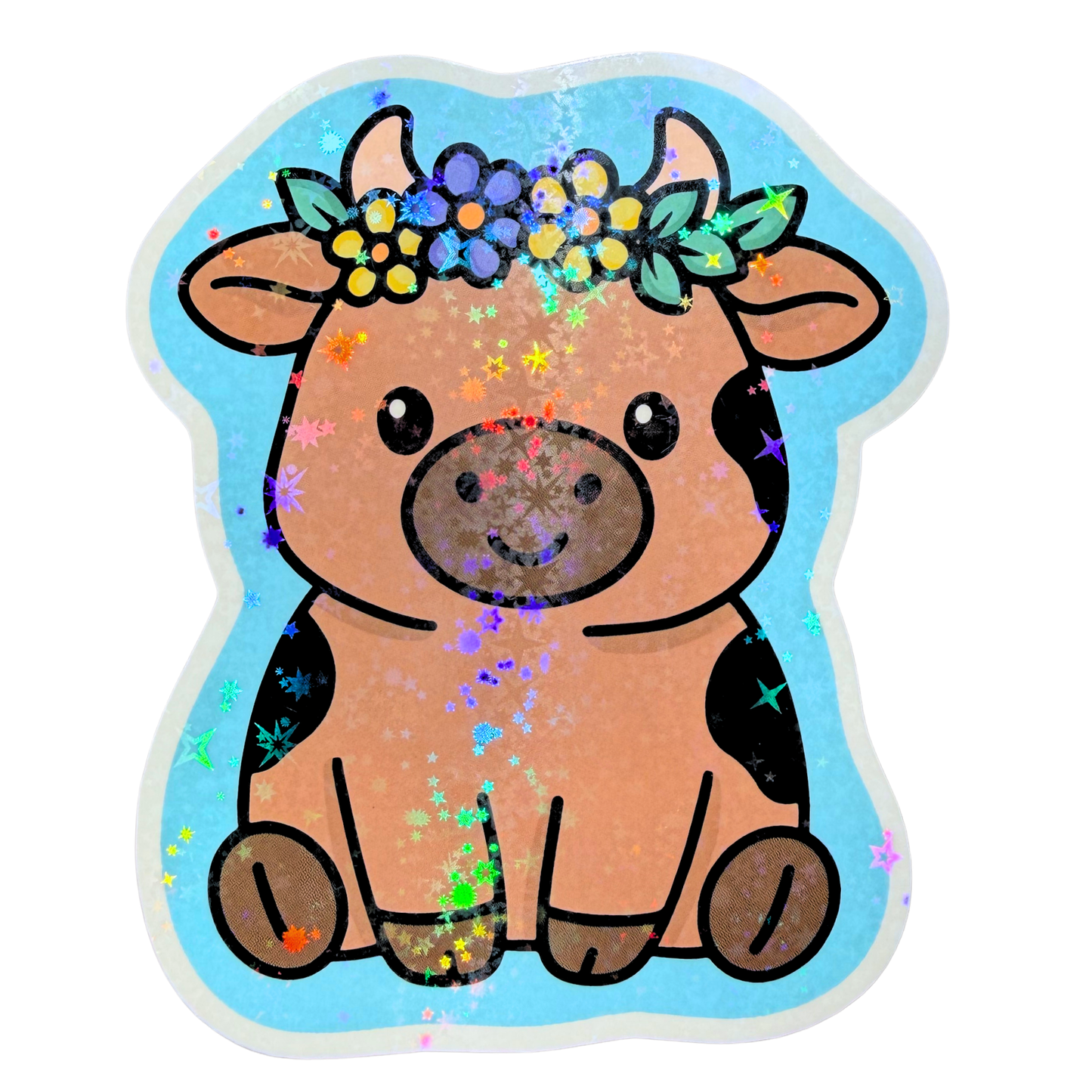 001 Mama Mocha OG Holographic Jumbo Sticker