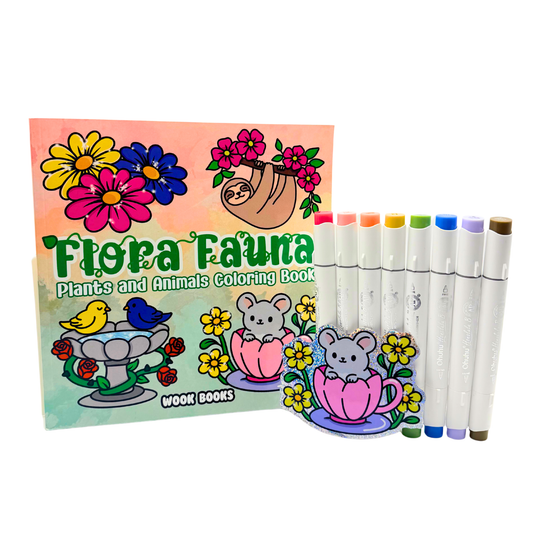 Flora Fauna – Curated Coloring Bundle