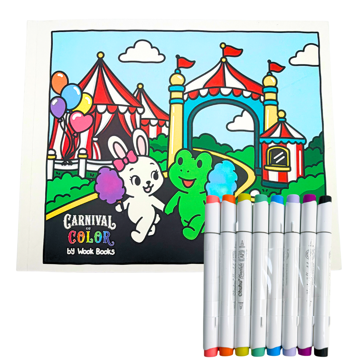 Carnival of Color Premium Coloring Book