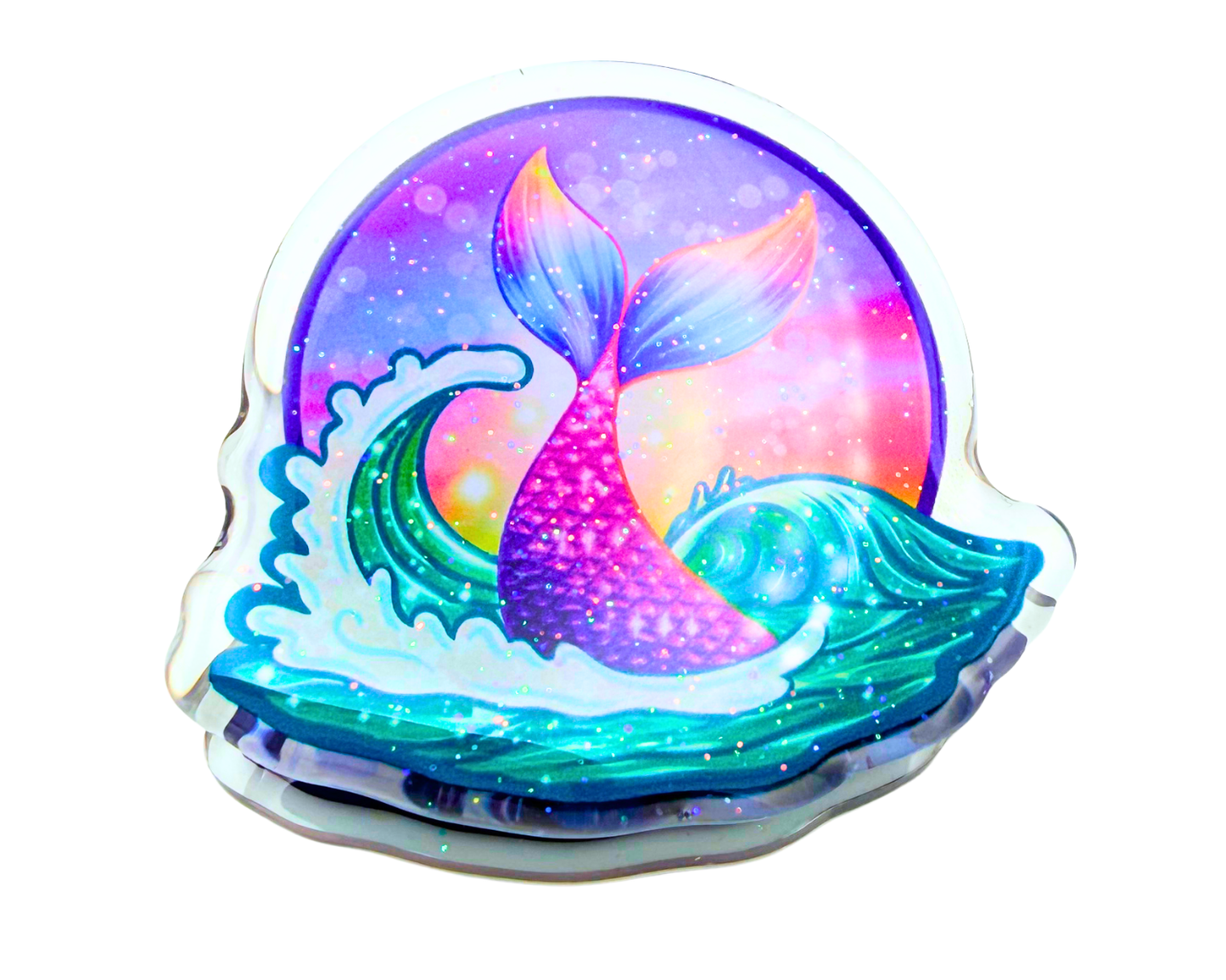 Wook Books Mermaid Marker Bag + 8 Pack Ohuhu Alcohol Markers | Curated Color Palette Set