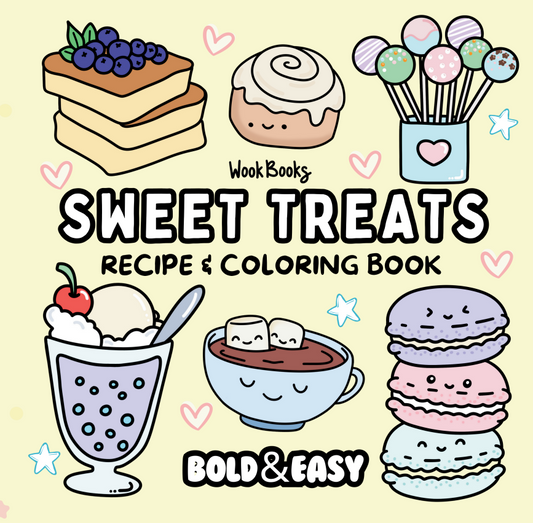 Sweet Treats and Recipes & Reusable Protective Sheet