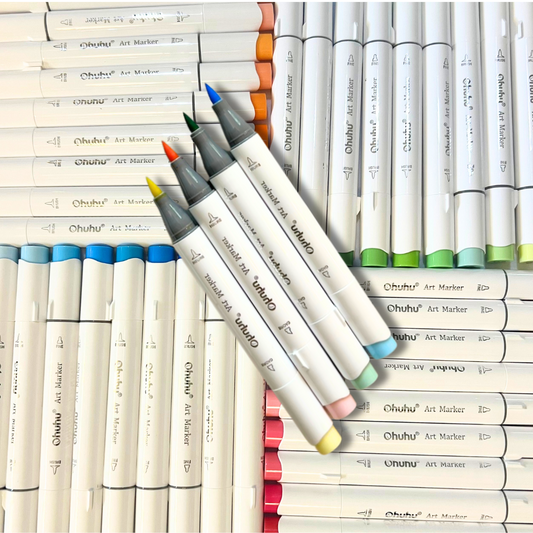 +4 Pack Mystery Palette of Ohuhu Alcohol Markers