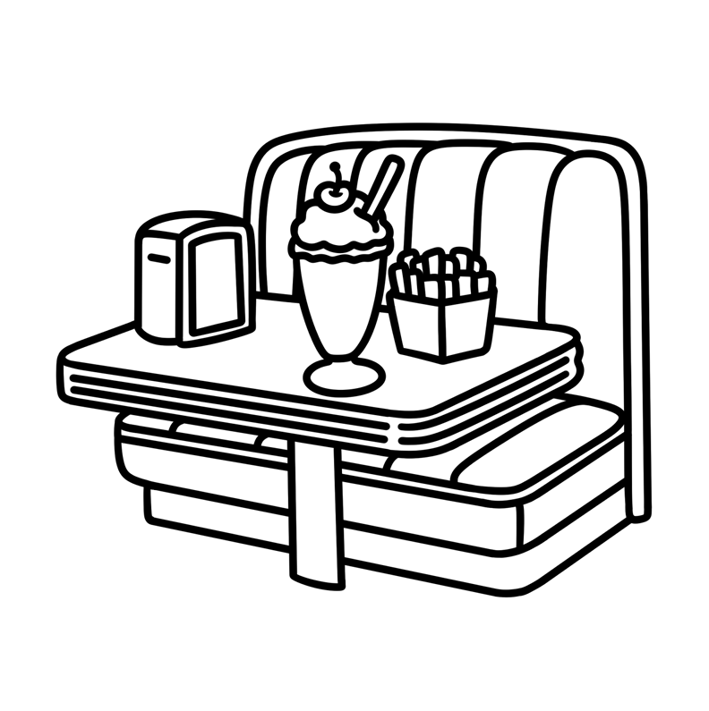 Decades Bold and Easy Coloring Book