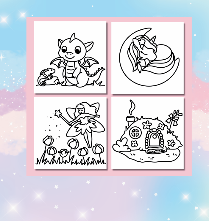 Enchanted – Curated Coloring Bundle