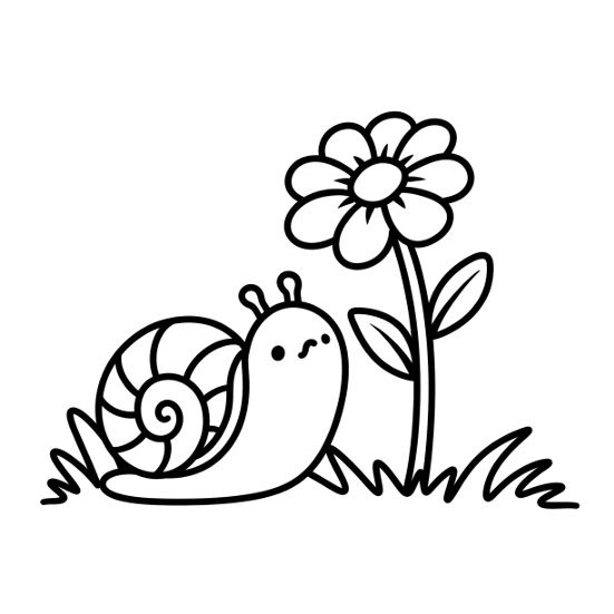 Flora Fauna Bold and Easy Coloring Book