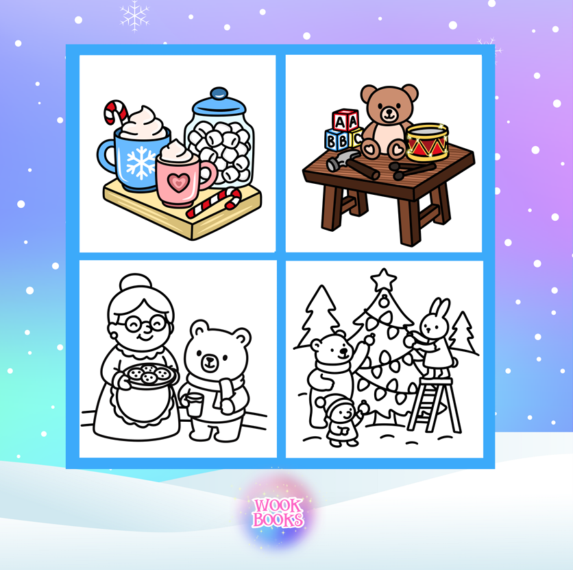 Passport North Pole Bold and Easy Coloring Book