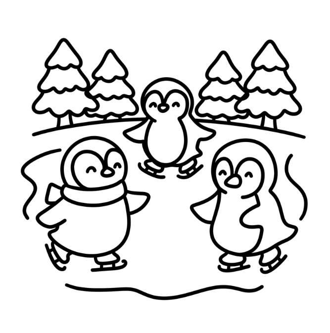 Passport North Pole Bold and Easy Coloring Book