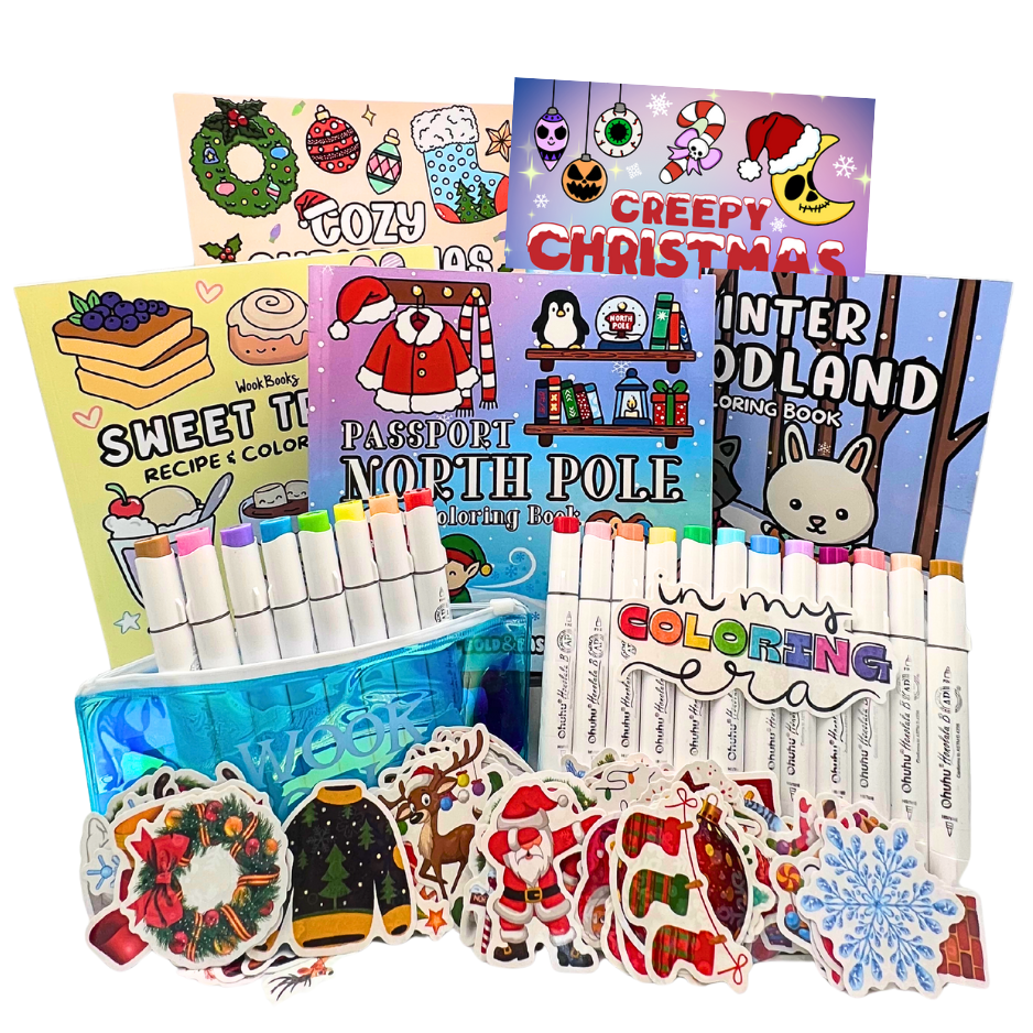 The Ultimate Coloring Book Bundle by Wook Books