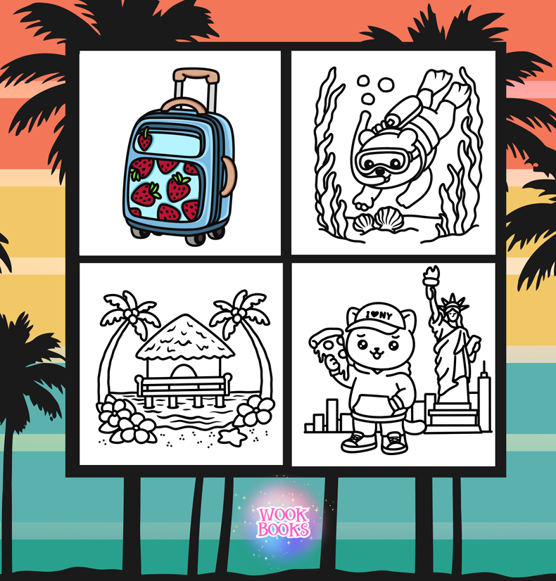 Wanderlust – Curated Coloring Bundle