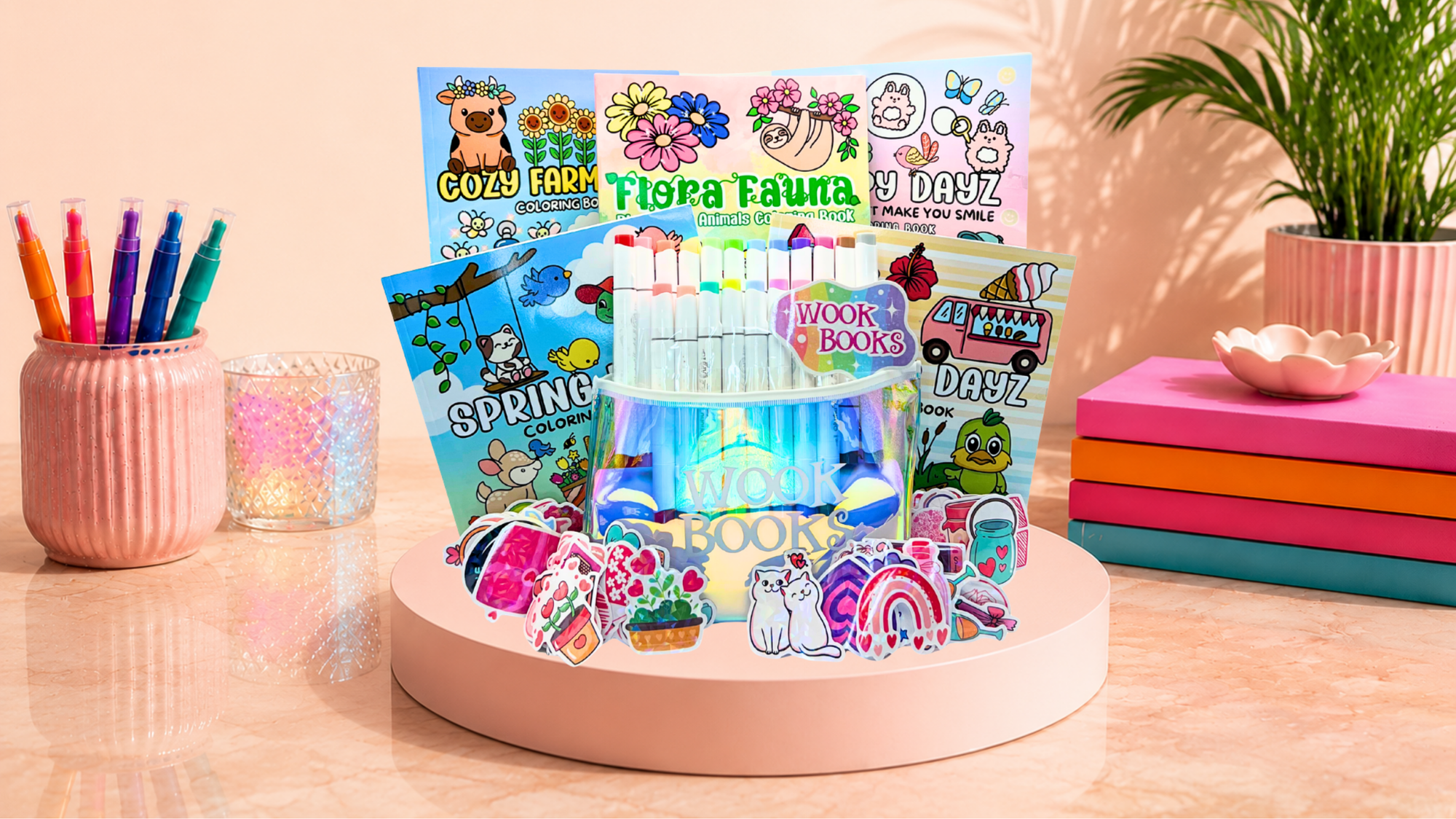 The Ultimate Coloring Book Bundle by Wook Books