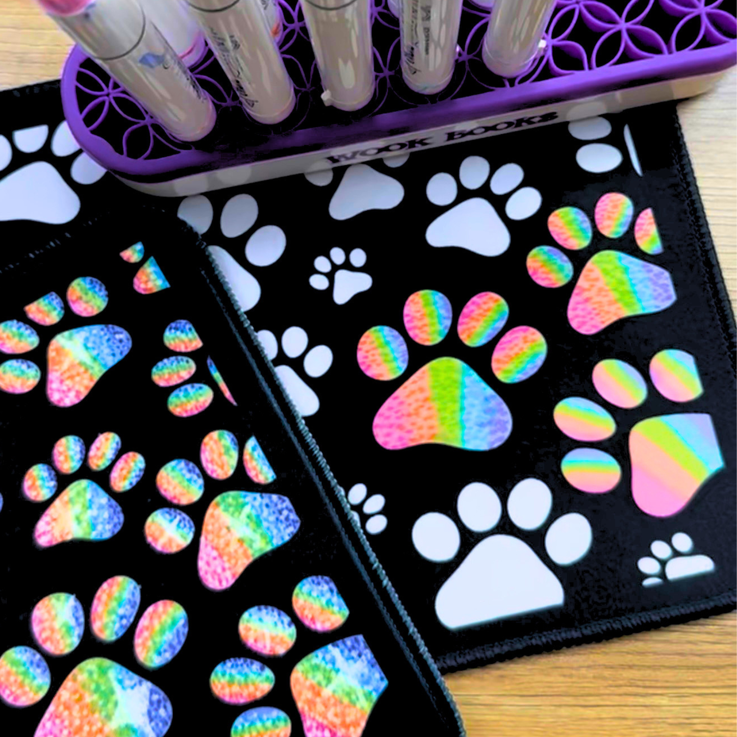 Mini Mat Trio | Pick Any 3 + Ohuhu Color Wheel Palette & Extras by Wook Books Coloring